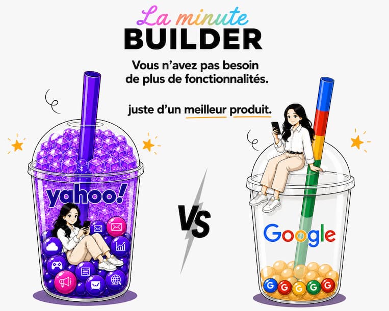 Product builder — simplifier un produit plutôt qu'ajouter des fonctionnalités