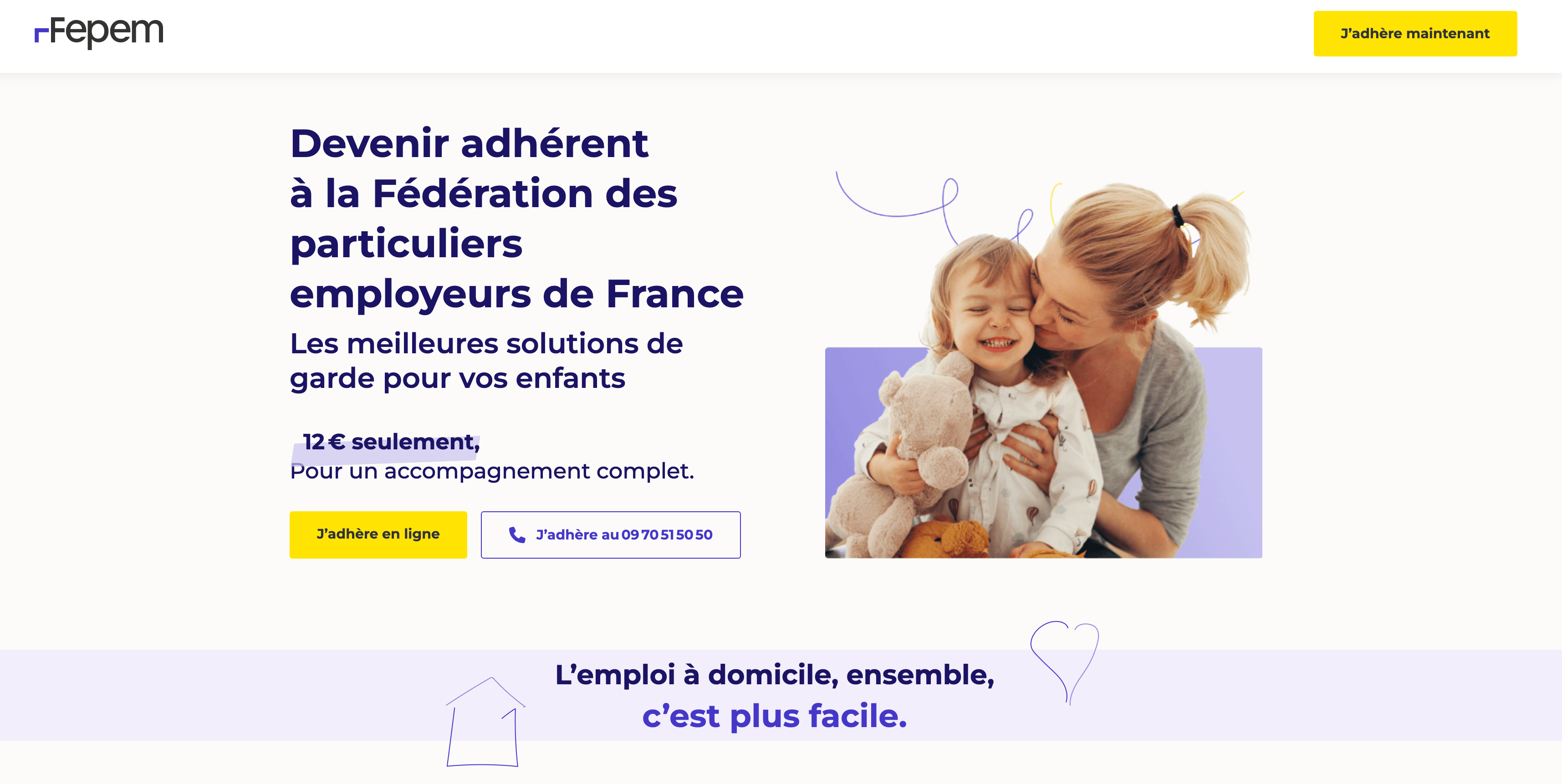 Fepem - Fédération des particuliers employeurs de France — aperçu 1 sur 4